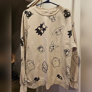 SANRIO CREWNECK SWEATER. Hello Kitty and more characters!